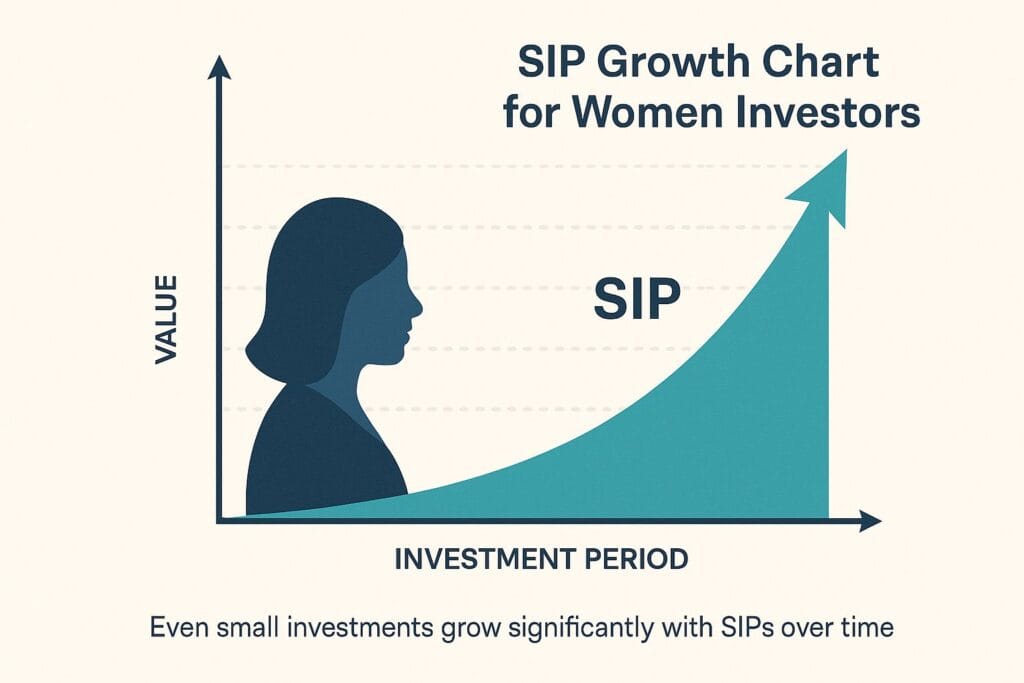 Women SIPs – Smart Investment Strategies to Empower Your Financial Journey 3 SIP compound interest growth chart