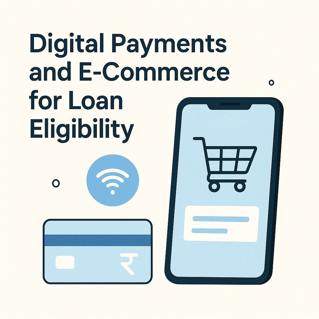 Digital payments and e-commerce for loan eligibility