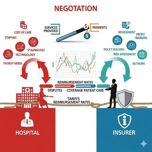 Dispute Between Insurers and Hospitals in India