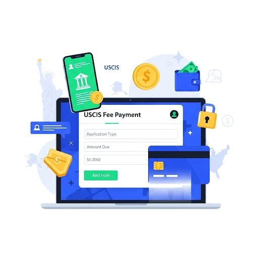 USCIS ACH Debit Payment Option